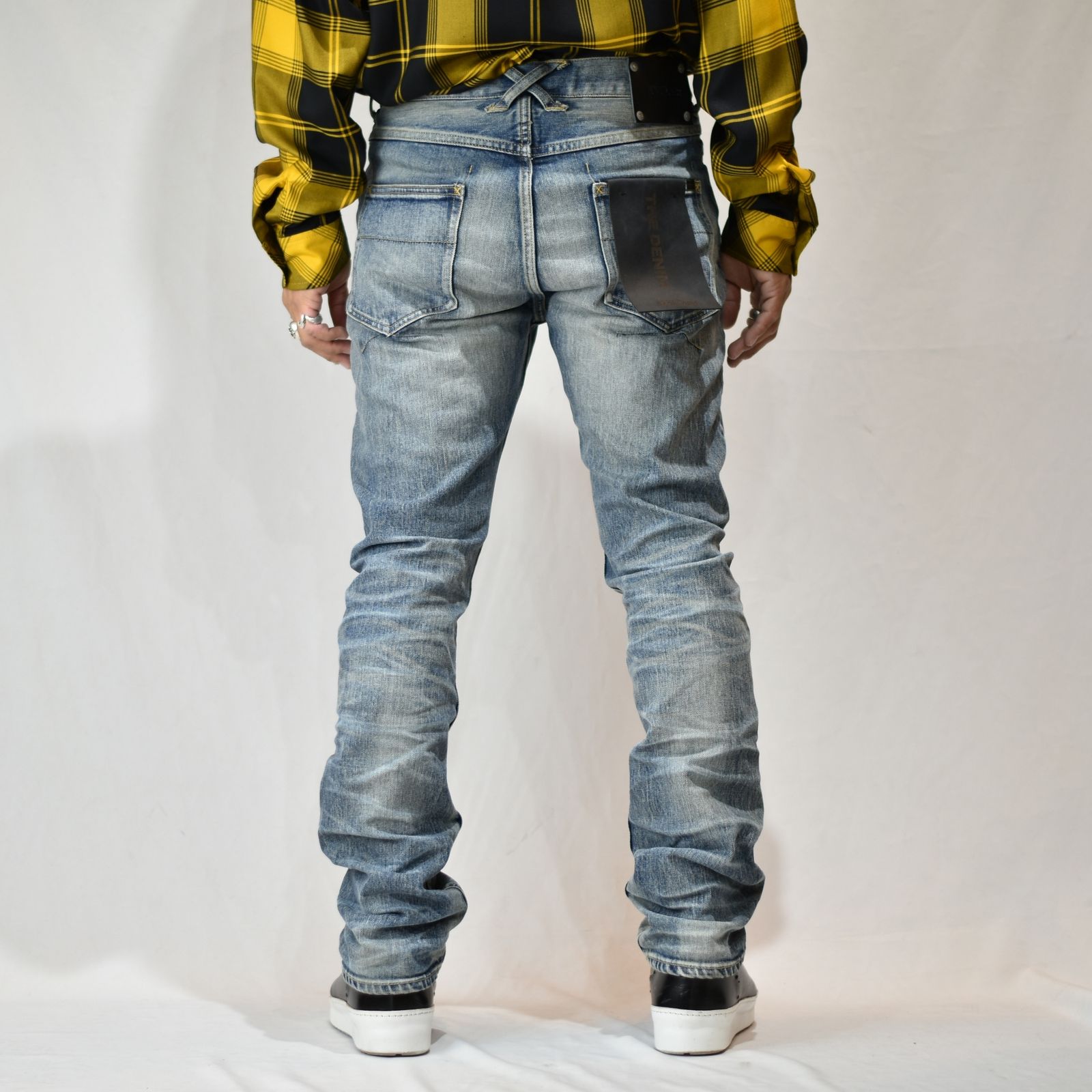 ［THE DENIM］ TIGHT STRAIGHT DENIM （LIGHIT INDIGO）