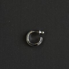 LOGO ROLL PIERCE ＜LARGE＞ (SILVER) / ロゴ ロールピアス ＜ラージ＞