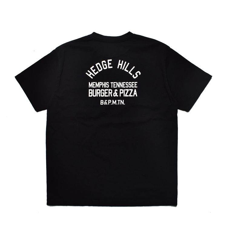 Hedge Hills Burger Shop T-SH （BLK） プリント Tシャツ （ブラック）｜2605-4002