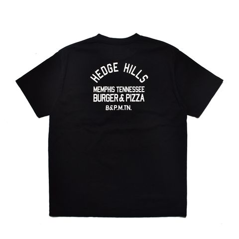 Hedge Hills Burger Shop T-SH （BLK） プリント Tシャツ （ブラック）｜2605-4002