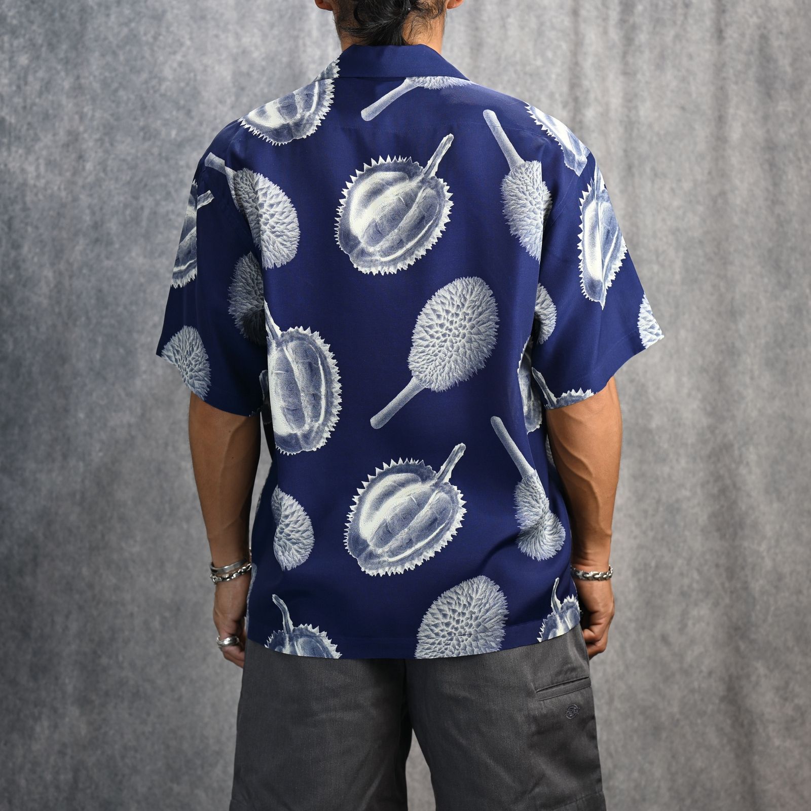 Nハリウッド　半袖シャツジャケット　オーバーサイズ　36サイズ N.HOOLYWOOD - N.HOOLYWOOD COMPILE HALF SLEEVE SHIRT / エヌ