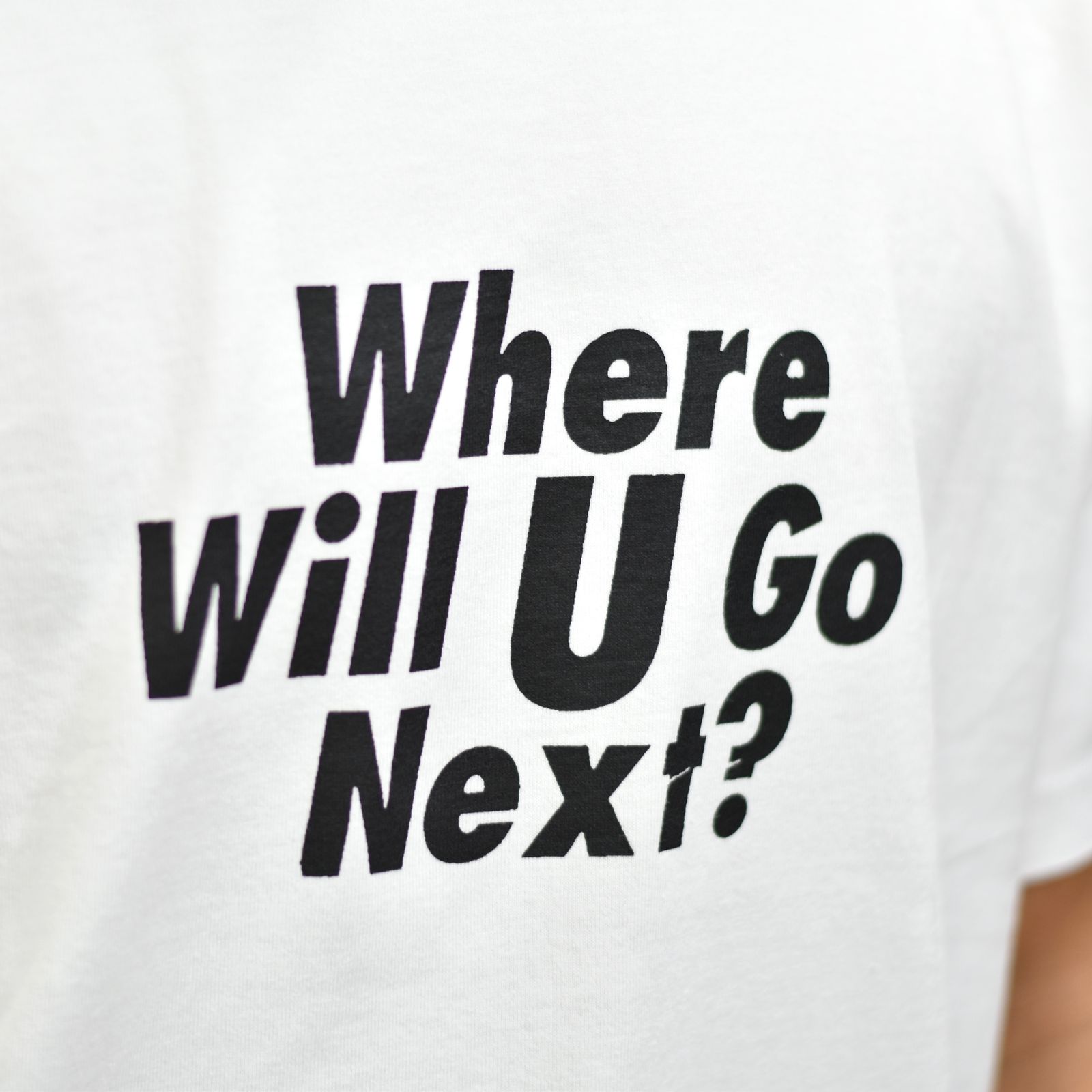 Where Will U Go Next? Crewneck T-SH