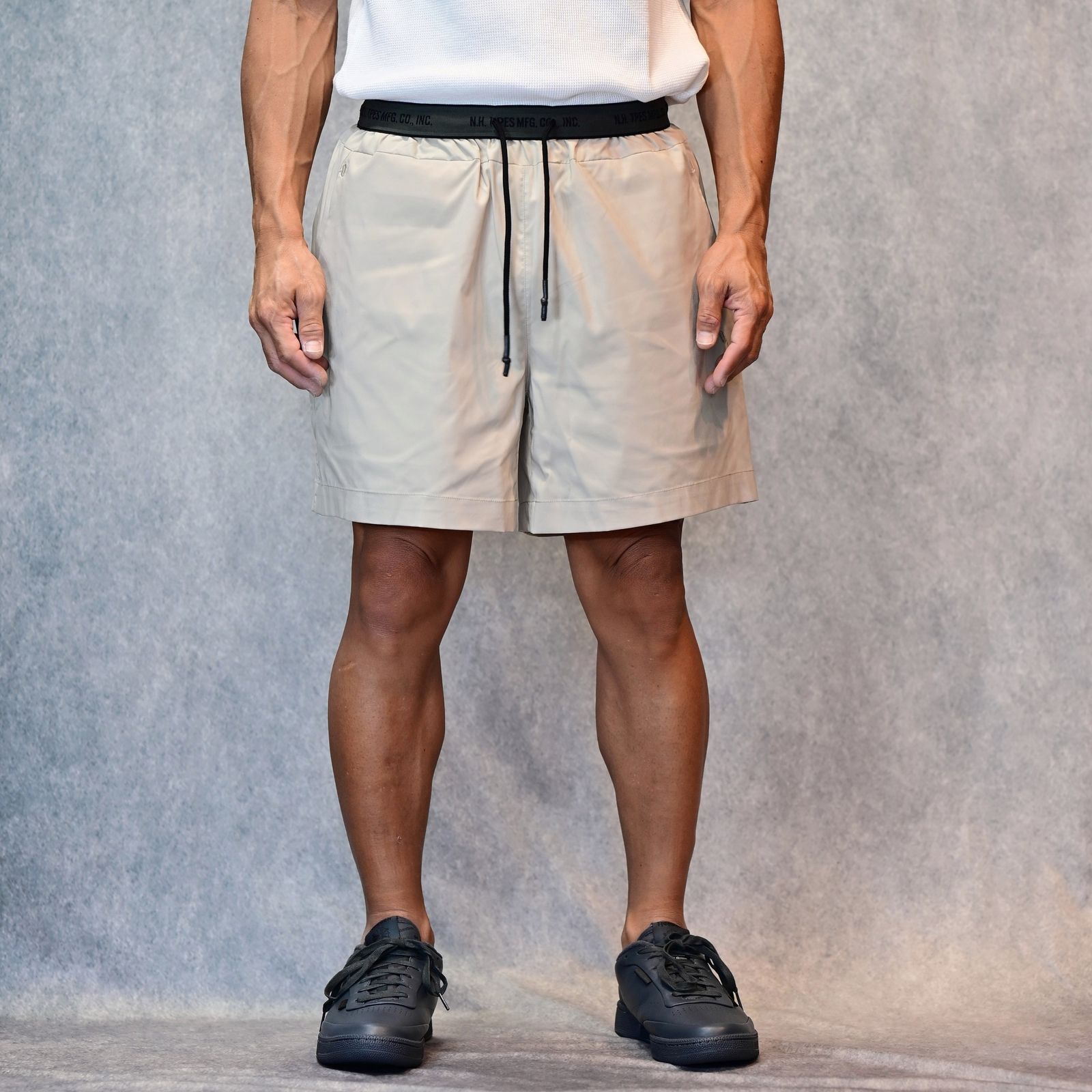 HALF PANTS （BEIGE） / ハーフ ショーツ ショートパンツ （ベージュ） 9251-CP52-001