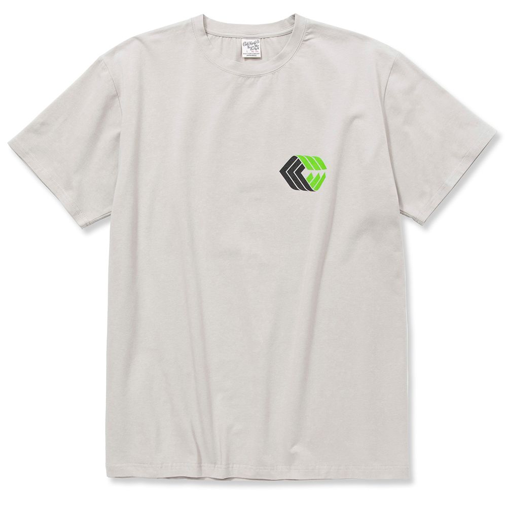 STRETCH TRADE MARK LOGO T-SHIRT (GRAY)