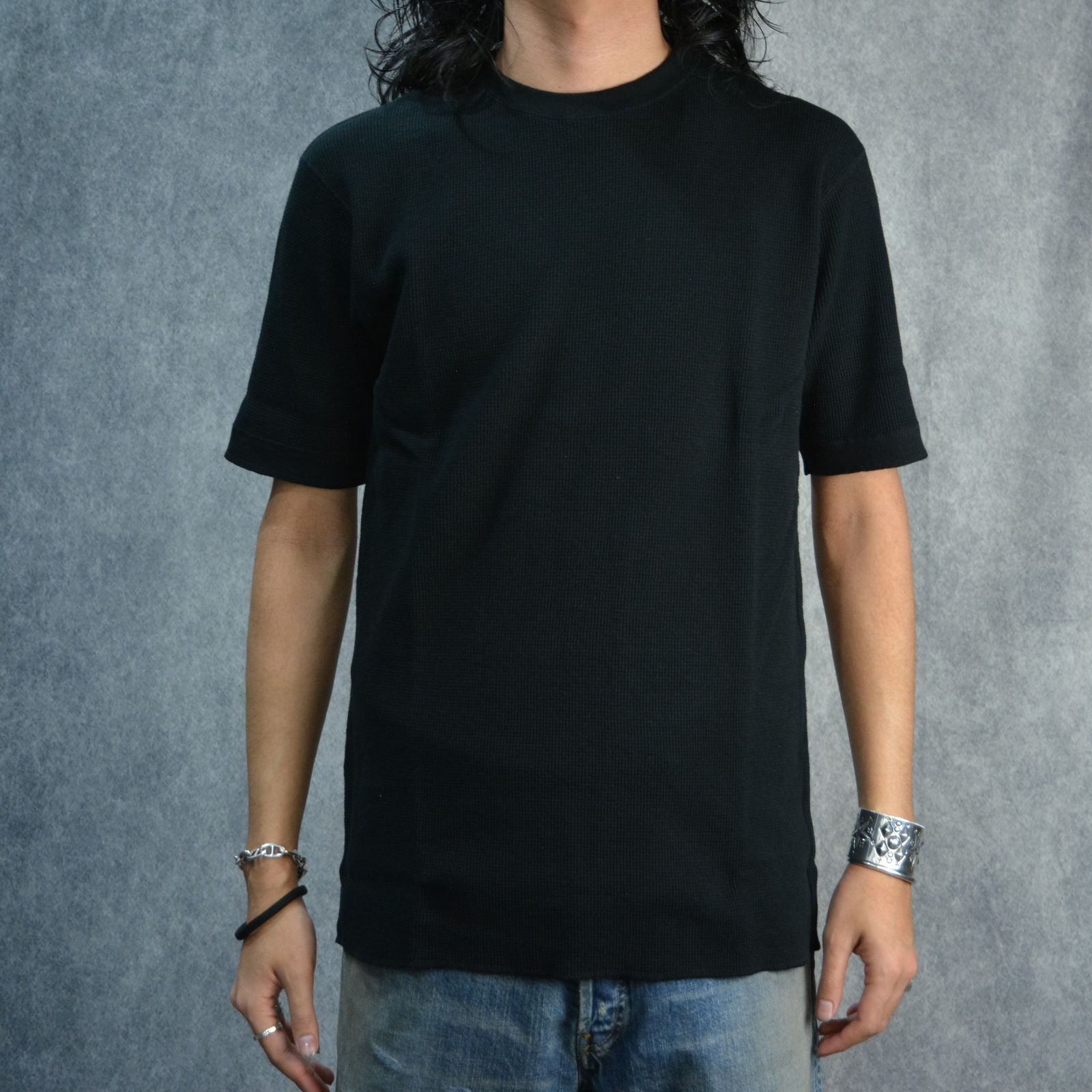 Thermal Crewneck T-SH （BLK） / サーマル Tシャツ （ブラック）