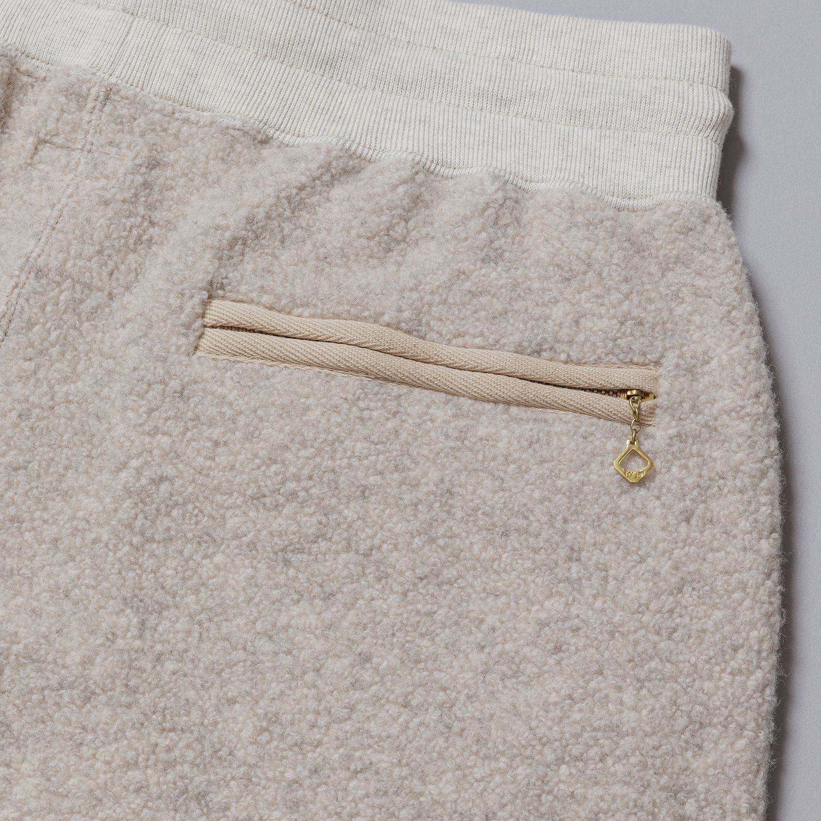 Woolboa Pants "MERCURY" (BEIGE) / ウールボア パンツ