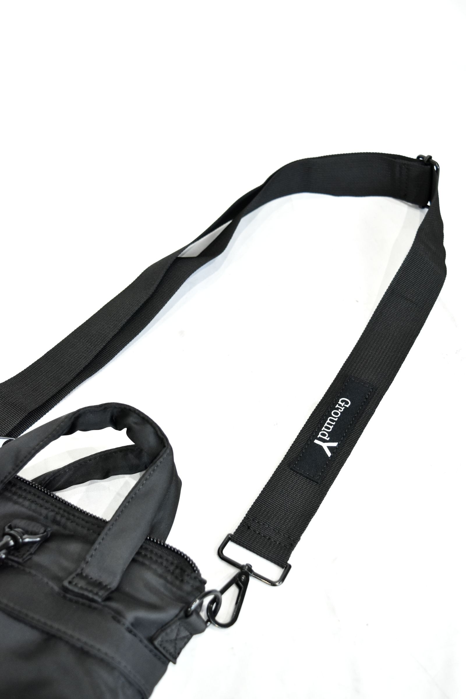 Ground Y - Small helmet bag (Black) | chord online store