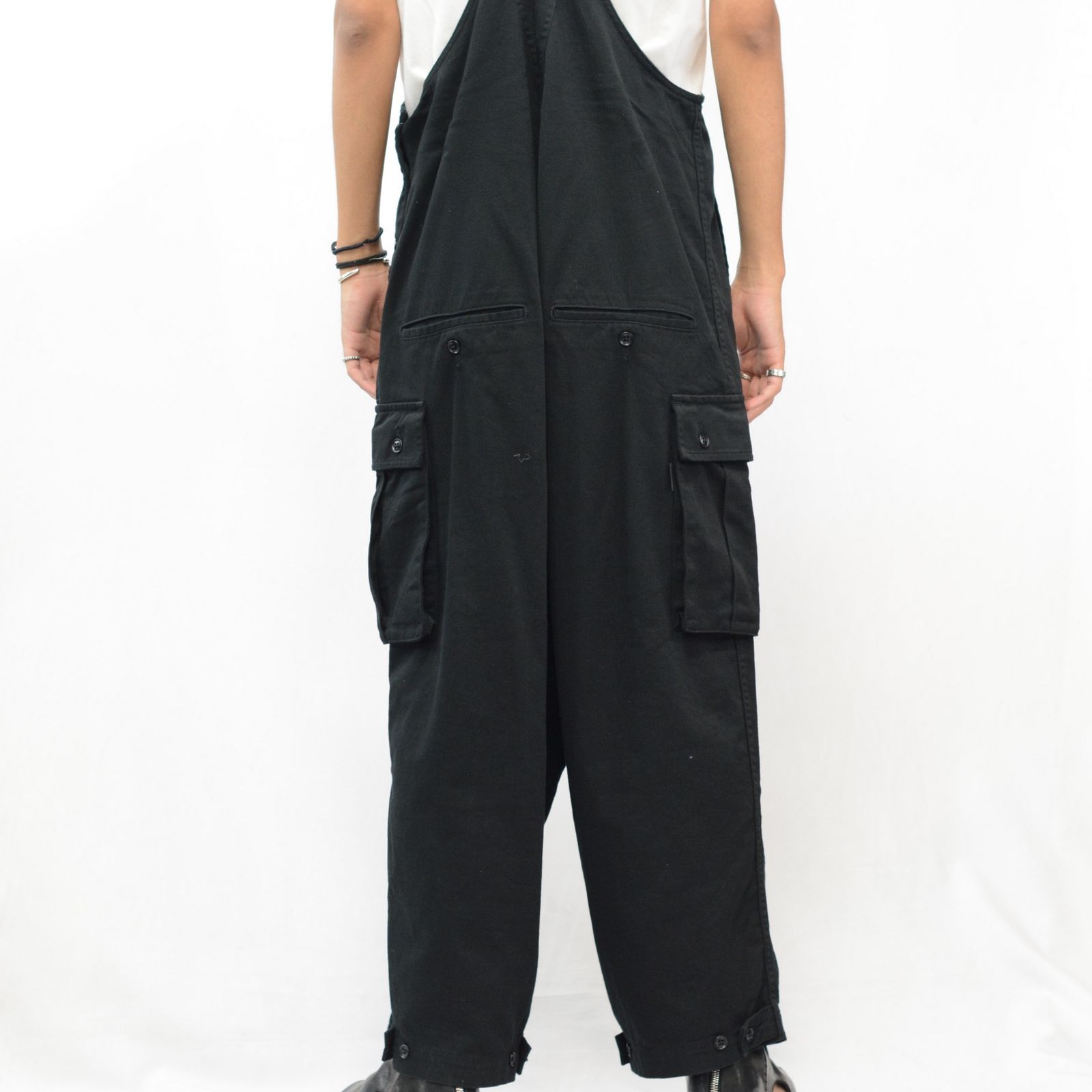 yohji yamamoto - M-WORK OVERALL (BLACK) オーバーオール | chord