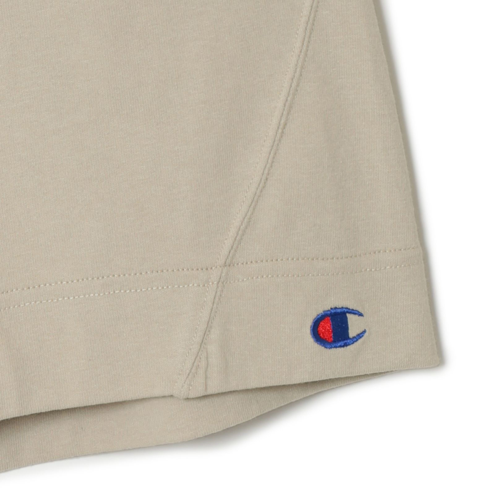 × champion  half pants （BEIGE） /  ハーフパンツ （ベージュ）