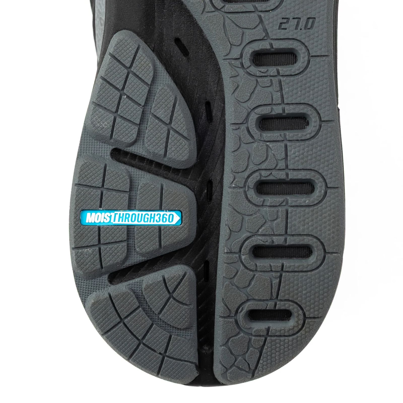 × MOISTHROUGH 360 ＜VENTIRIS＞ (BLACK / GRAY)｜モイスルー360 ＜ヴェンティリス＞ スニーカー｜MS360-CALEE001