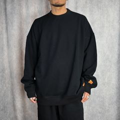 LONG SLEEVE T-SHIRT (BLACK) -  ロングスリーブ カットソー （ブラック） 1242-CS04-003