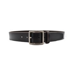 Leather Officer Belt （DBR） / レザー ベルト （ダークブラウン） / LBT-017