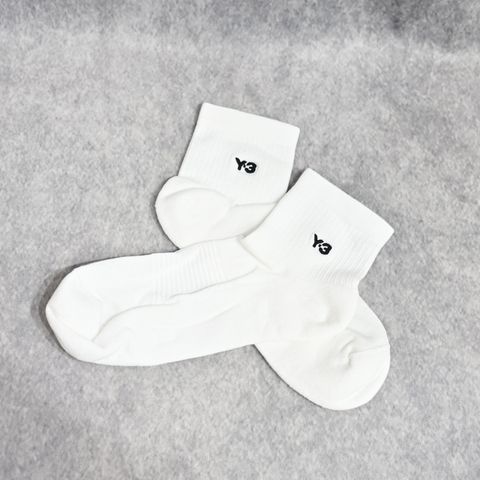 Y-3 CLASSIC LOW SOCKS （WHITE） / ストライプ ソックス （ホワイト）JZ-6274
