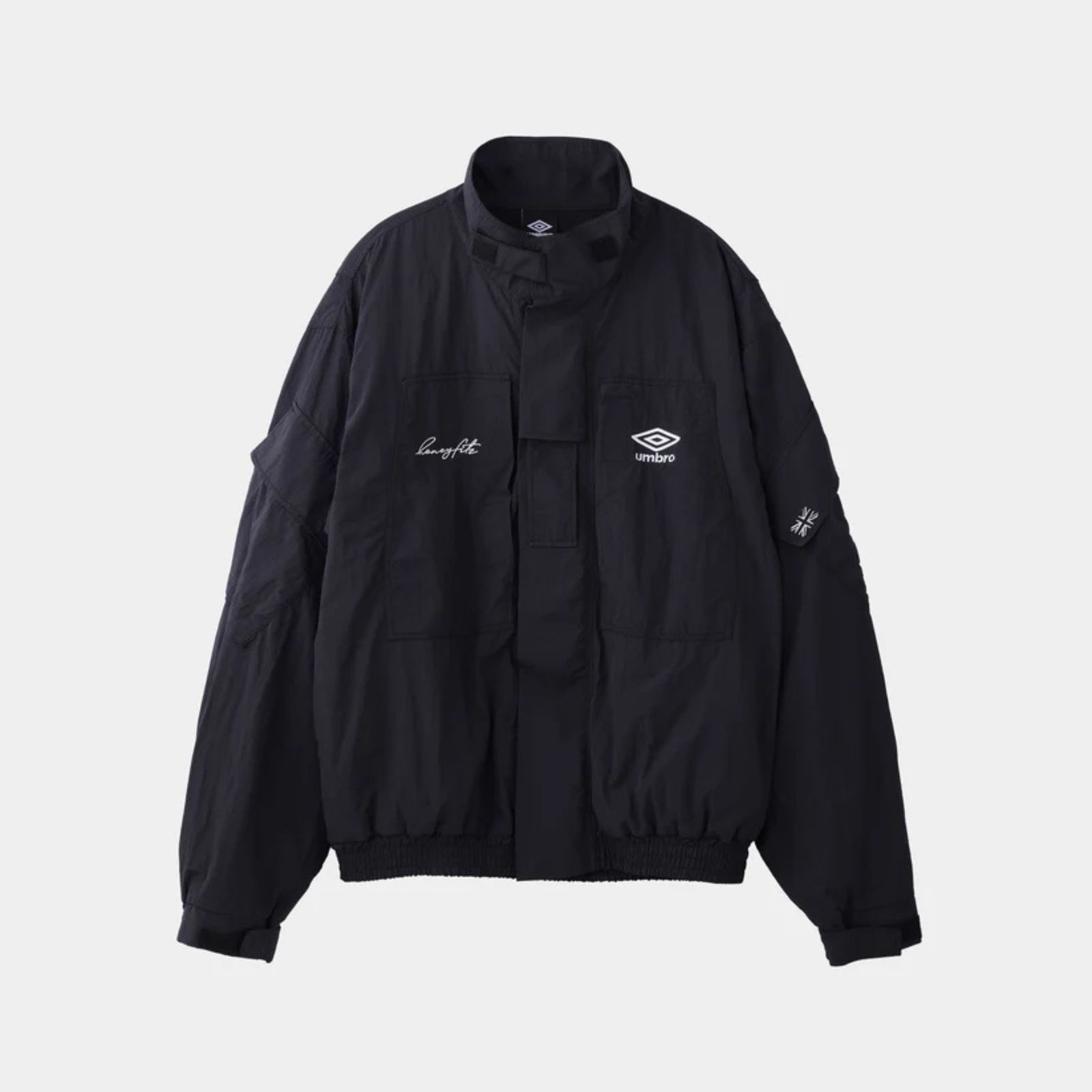 HF UMBRO COMBAT JACKET （BLACK）｜アンブロ コンバットジャケット （ブラック）｜HF-25FW-UB01
