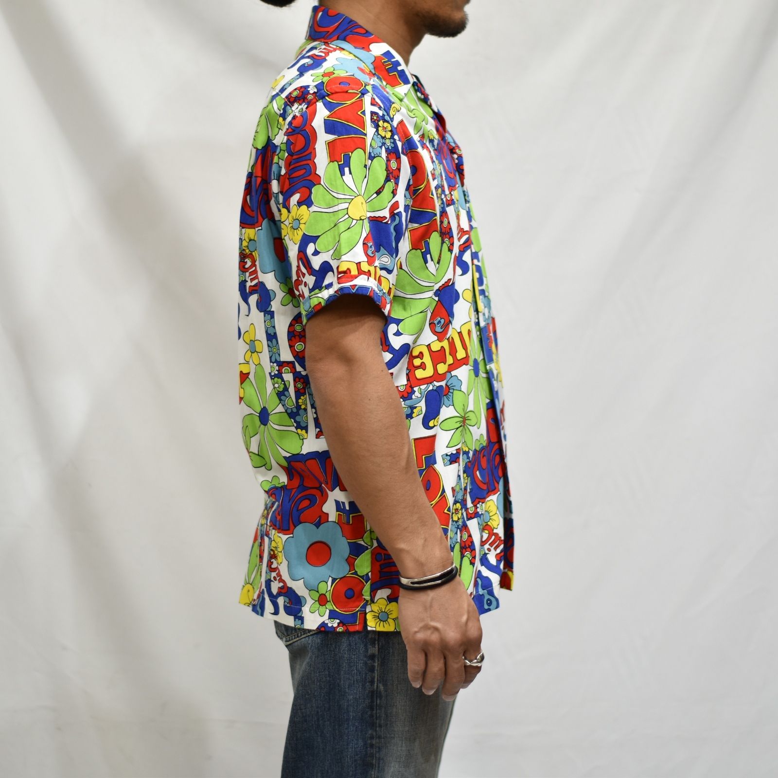 L.Juice Denim S/S Open Collar SH