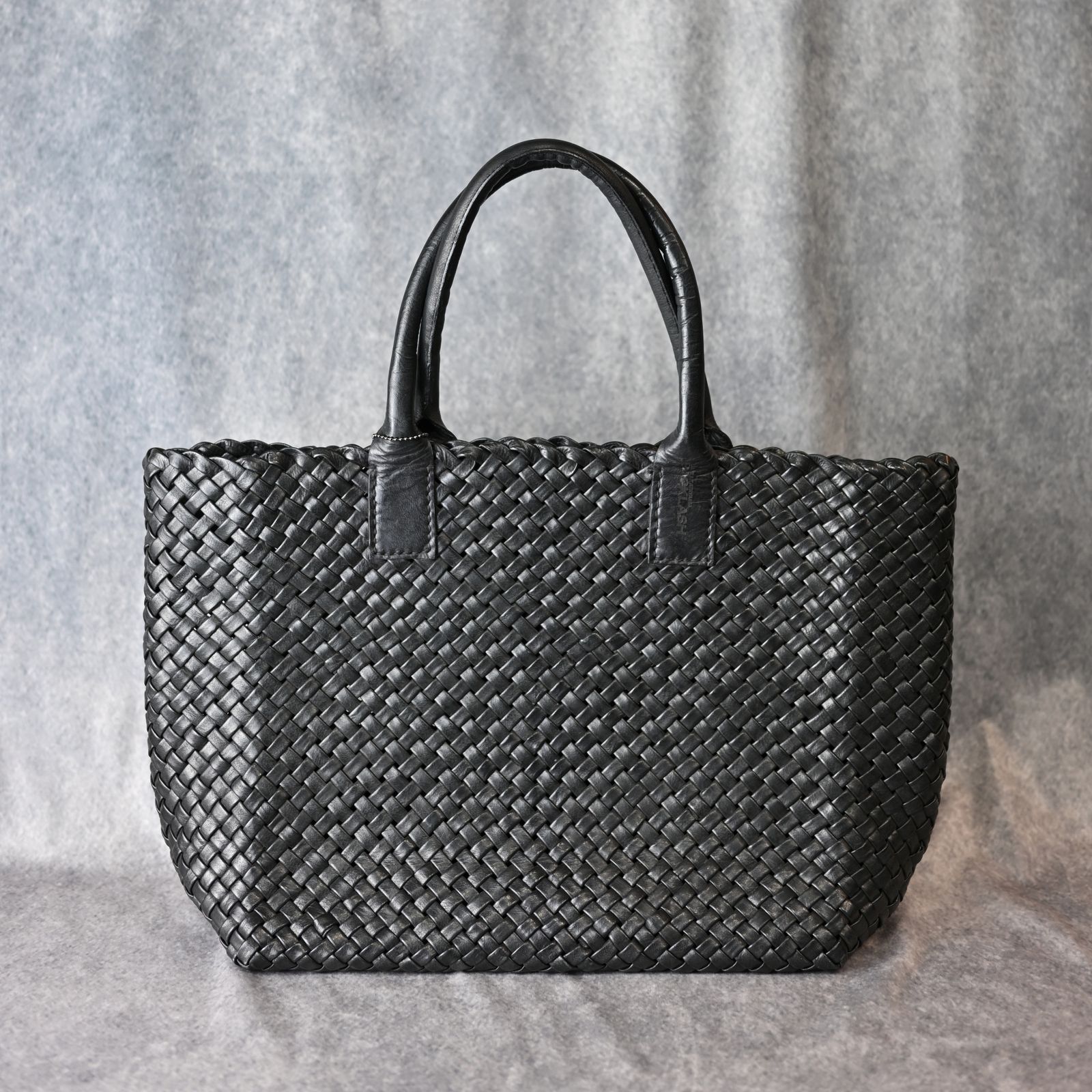 ISAMU KATAYAMA BACKLASH - JAPAN STEER GARMENT-DYED TOTE-BAG