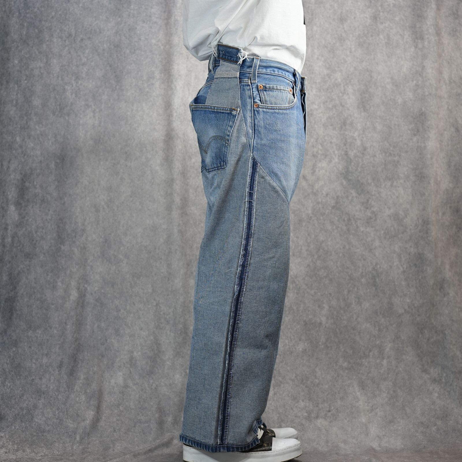 OLD PARK×MINEDENIM Inside out Chaps Jeans （USS） / MND-25SSOP002