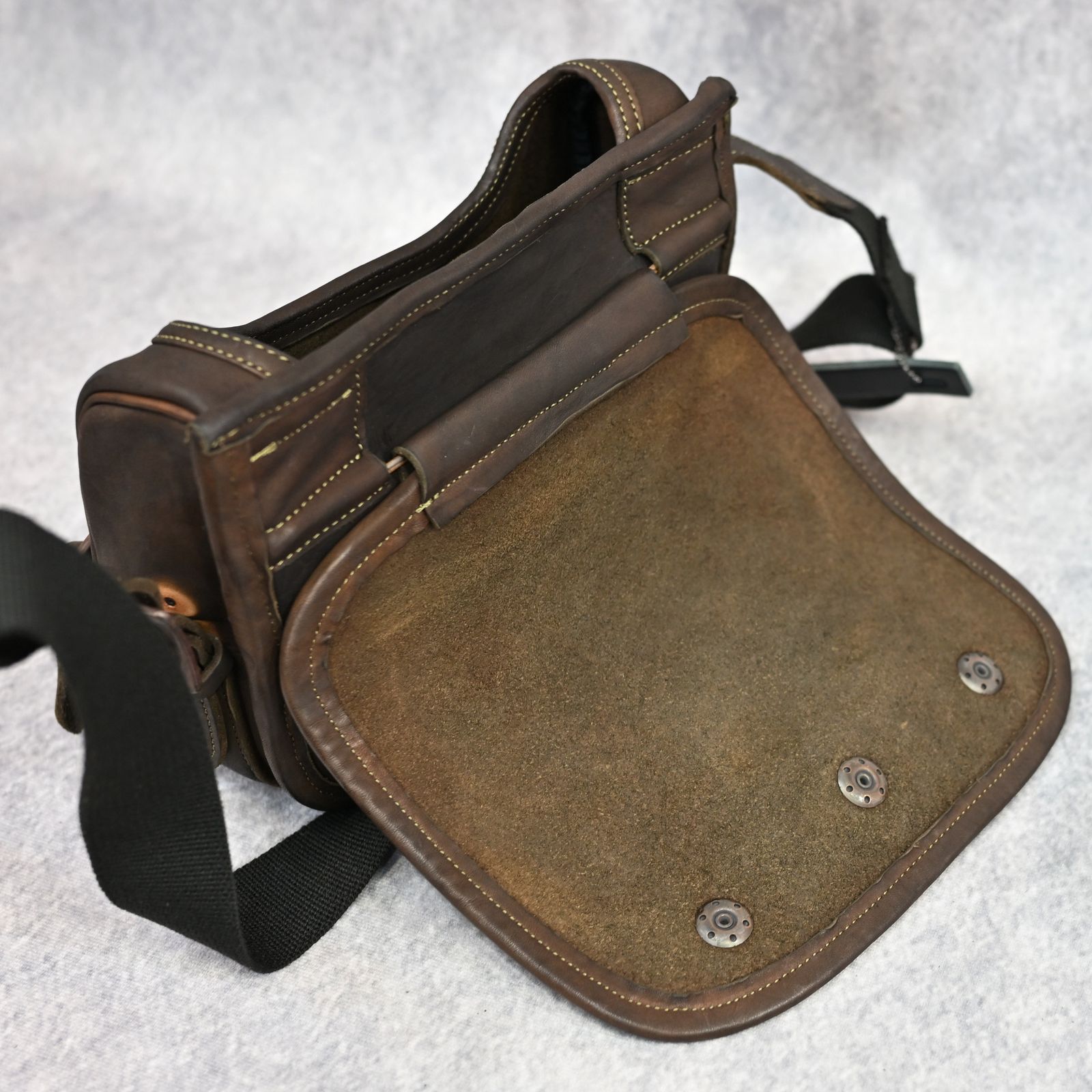 JPショルダー製品染め カートリッジBAG （KHAKI）｜92-36