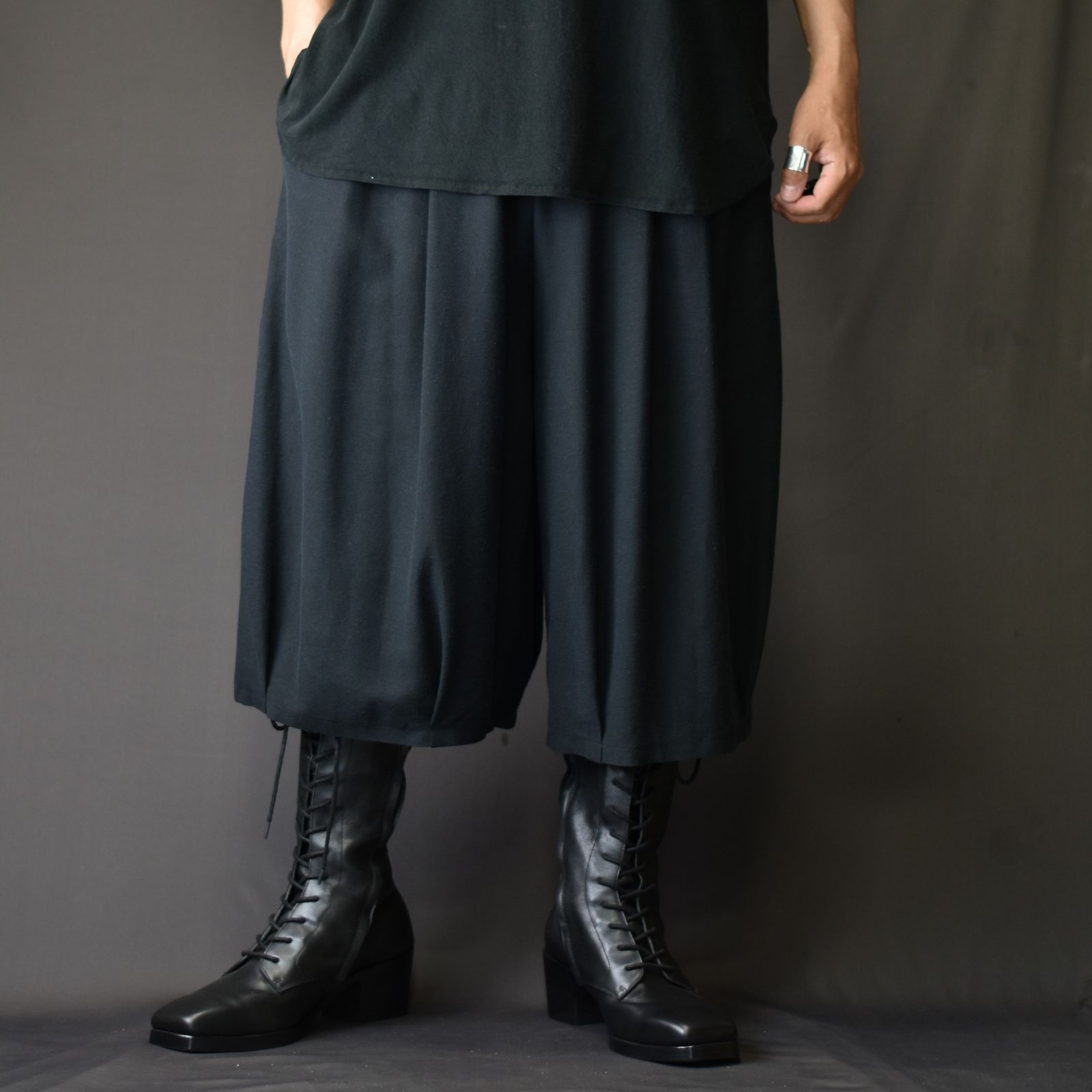 ブリヤンテス・レッド tabrik 2022ss silk pants シルクパンツ | www