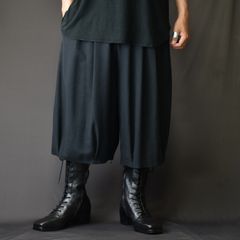 tsukushi pants (black) / ツクシパンツ