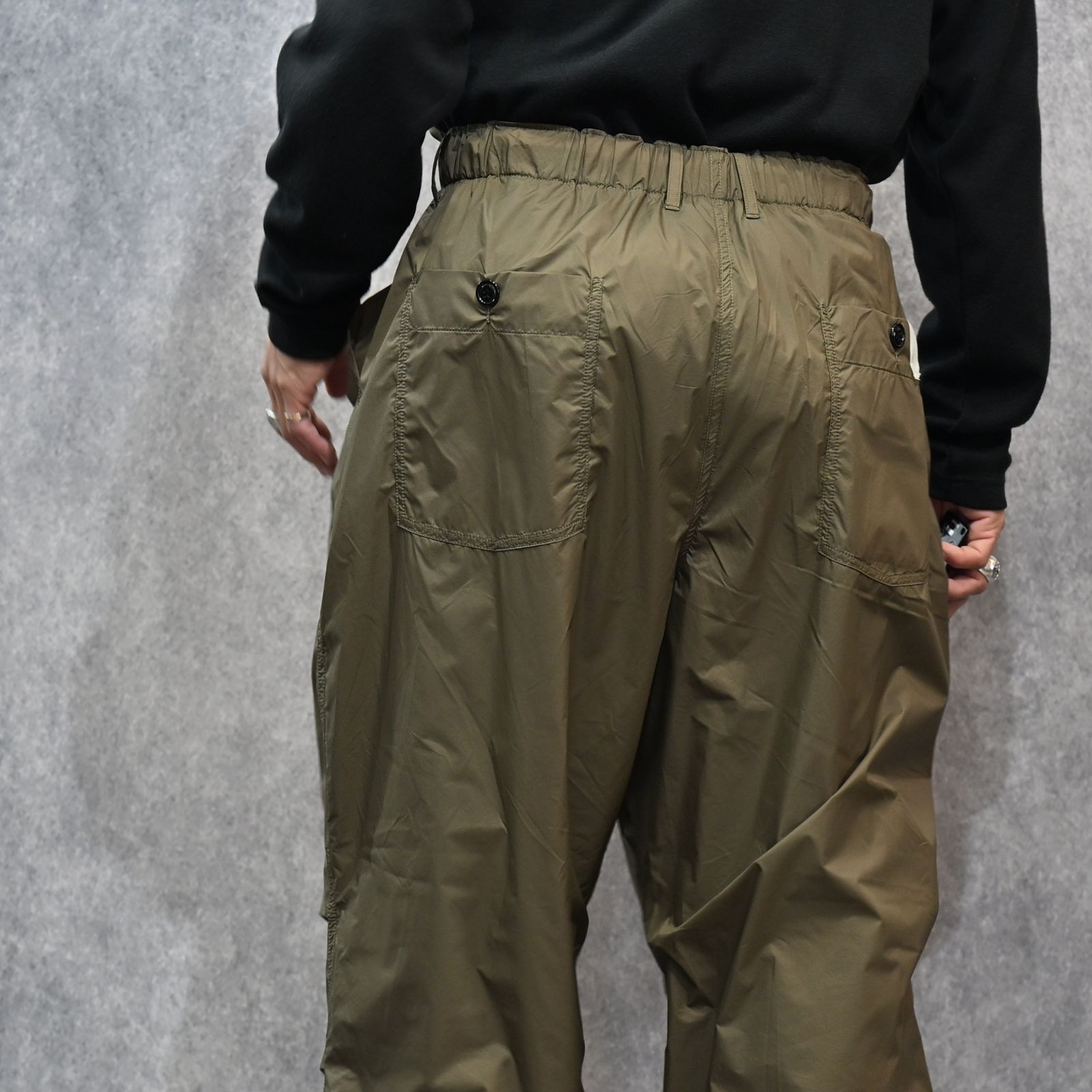 WIDE STRAIGHT PANTS （BEIGE）｜ワイド パンツ｜9252-CP05-002