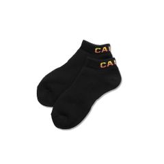 CALEE LOGO SHORT SOCKS ＜Type A＞ (BLACK) / ショート丈 ソックス
