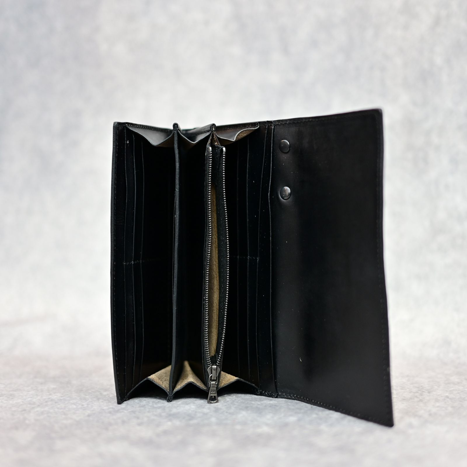 ホーウィンクロムエクセル ウォレット （BLACK） 財布 札入れ｜894-02