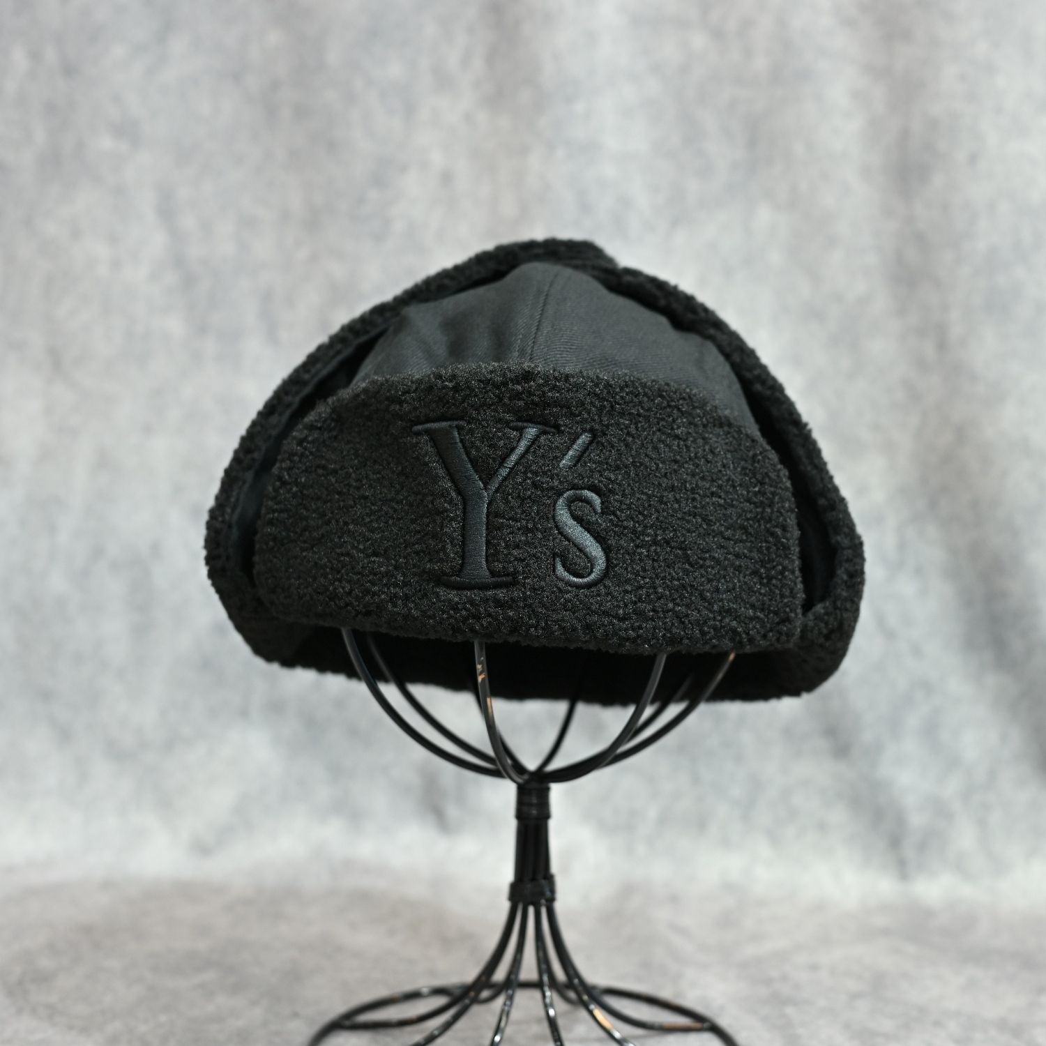 Y's × New Era TRAPPER （Black）｜トラッパー｜YYV-H24-195-1