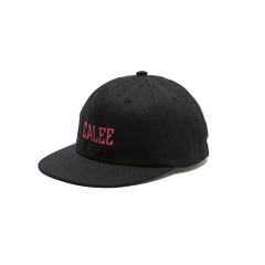 TWILL CALEE LOGO EMBROIDERY CAP (BLACK/PINK)
