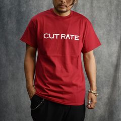 CUTRATE F&D LOGO S/S TEE (CARDINAL RED) / プリントTシャツ