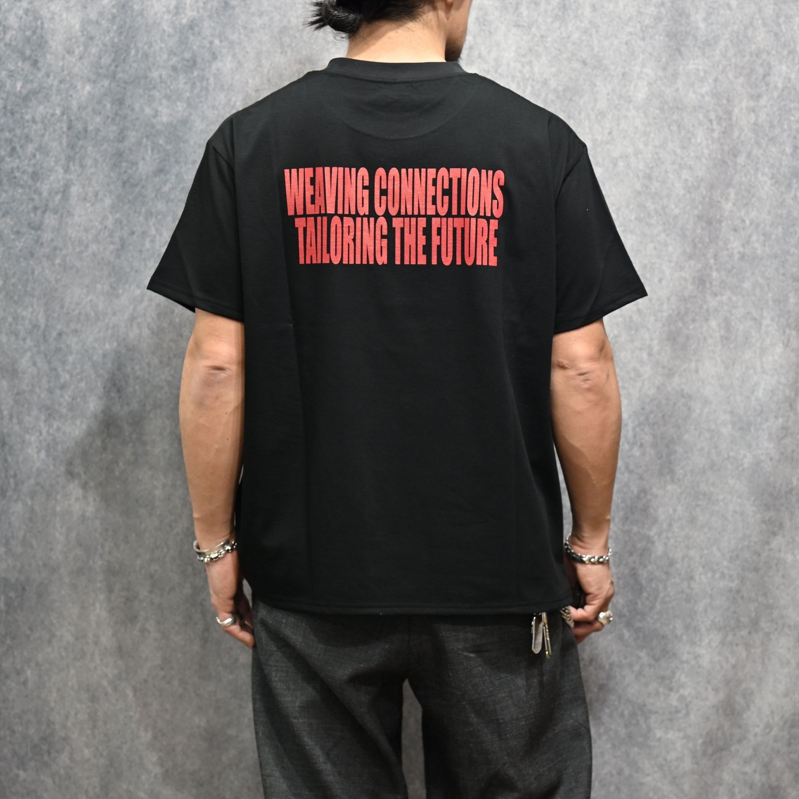 × YUKI TANAKA Photo Print T-SH （BLK）フォトプリント Tシャツ （ブラック）｜YT-MND-08