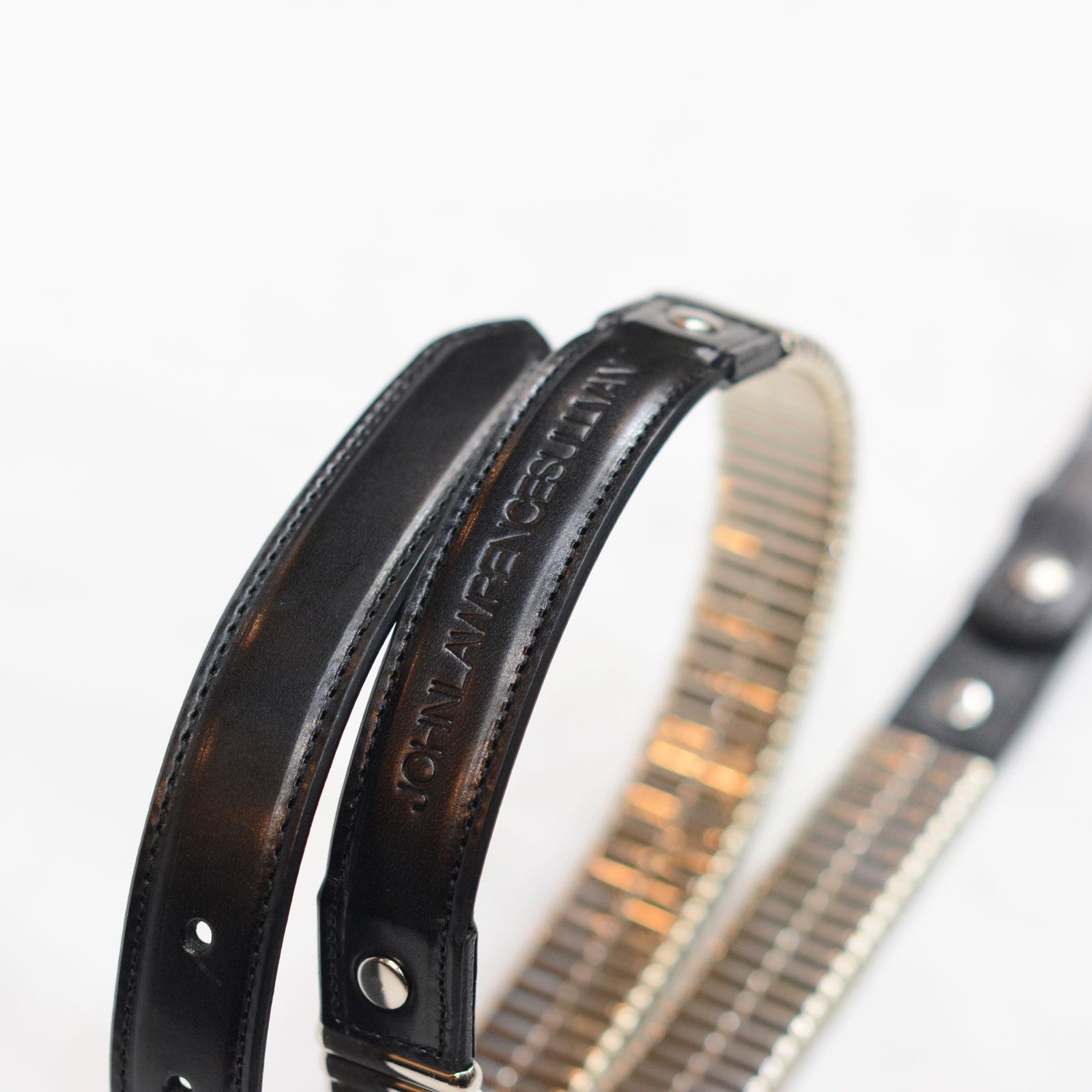 PIN BUCKLE METAL BELT”