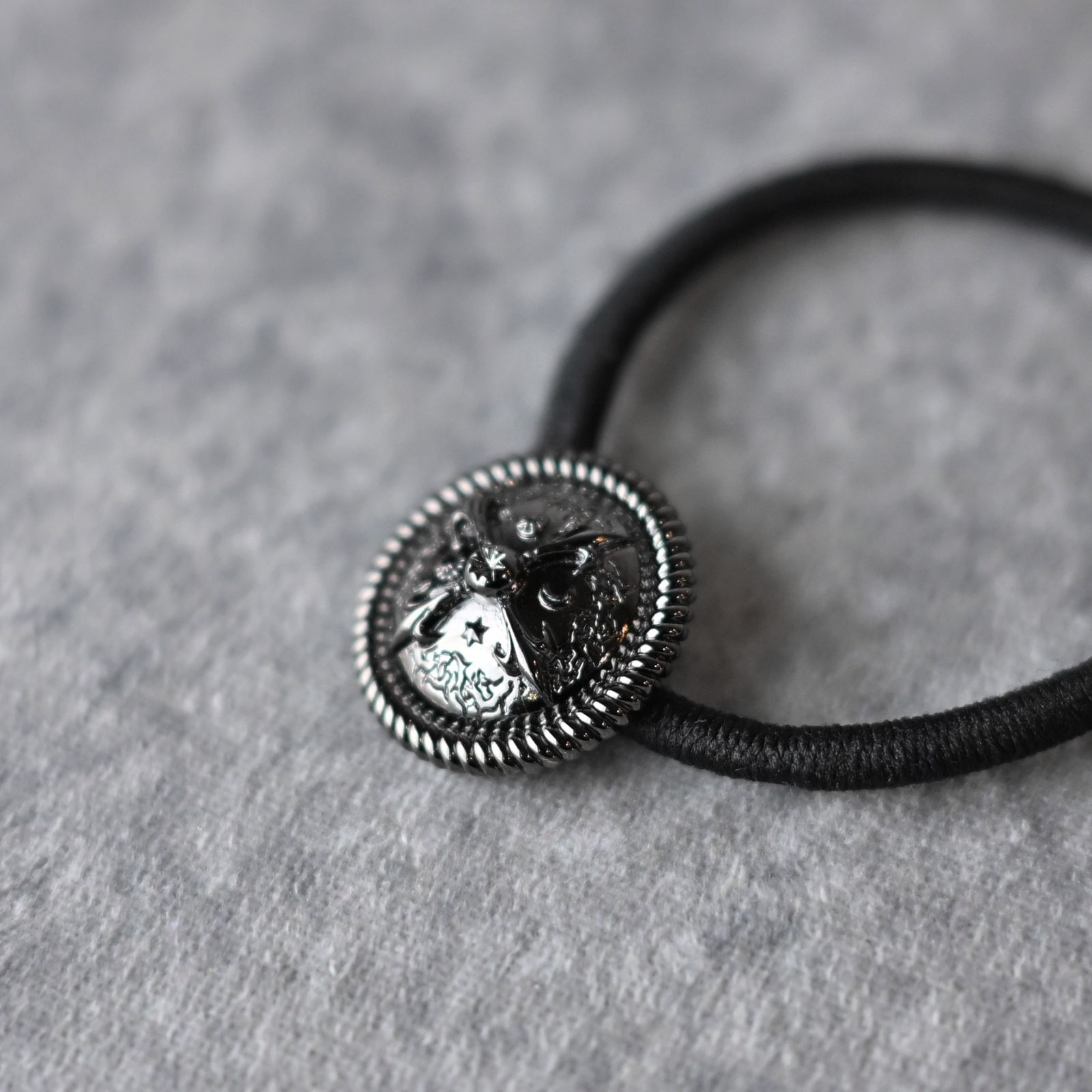 The Line ヘアーゴム （BLACK / ブラック）T-029