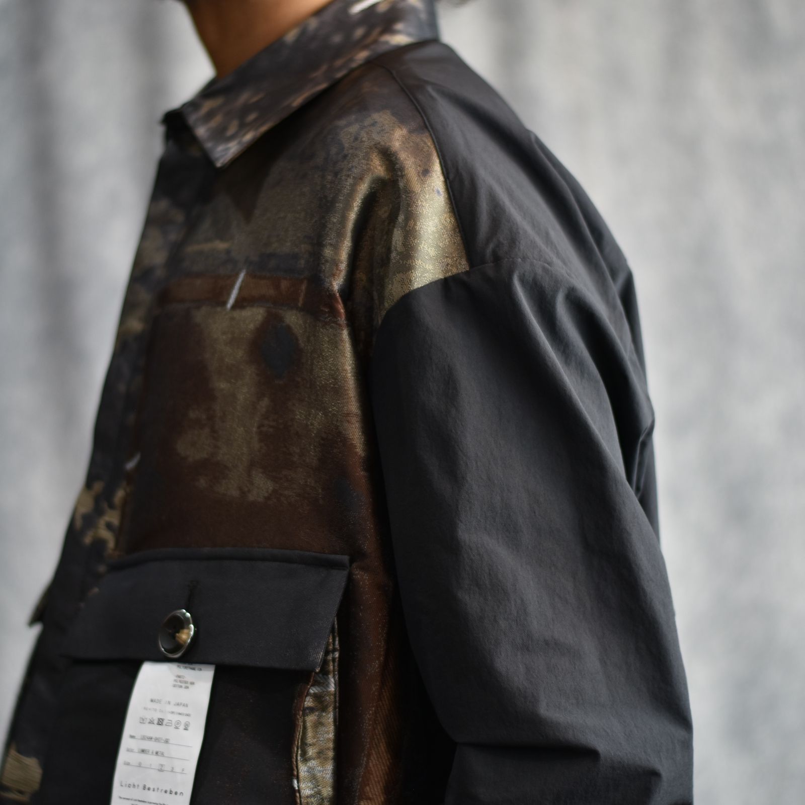 サイドベンツCPOシャツジャケット / LB24AW-SH07-JQD-NBG (LUMBER & METAL)