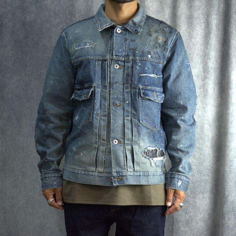 レア KANEKO ISAO デニムジャケット ISAMU KATAYAMA BACKLASH - xx KOSUKE MATSUI THE DENIM STRETCH