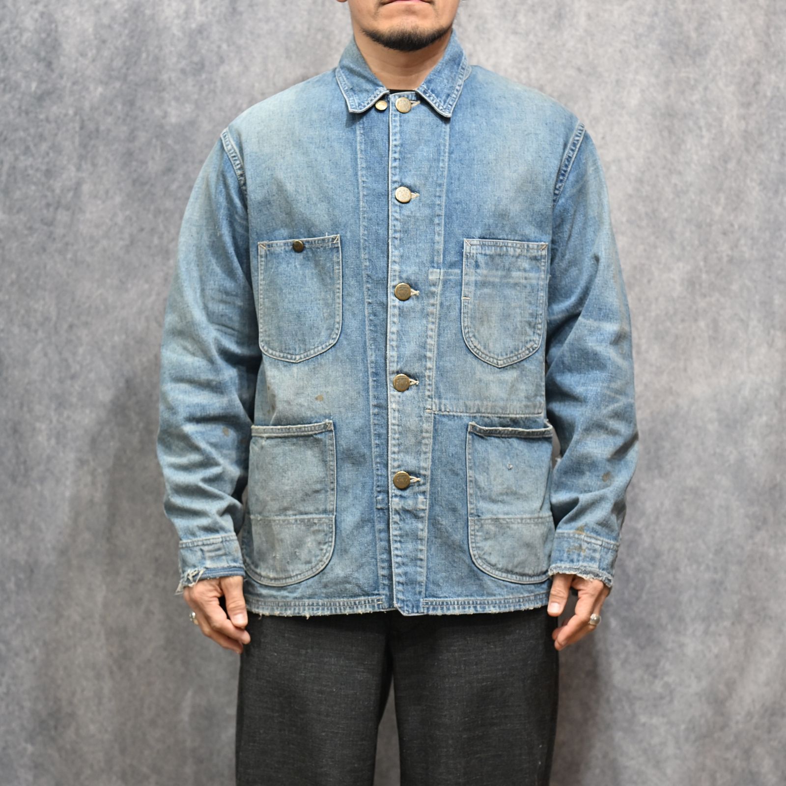 #024 LE CHORE JACKET （L.INDIGO） / カバーオール （ライトインディゴ） 2026SSJK-YY-0012