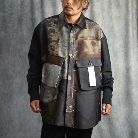 サイドベンツCPOシャツジャケット / LB24AW-SH07-JQD-NBG (LUMBER & METAL)