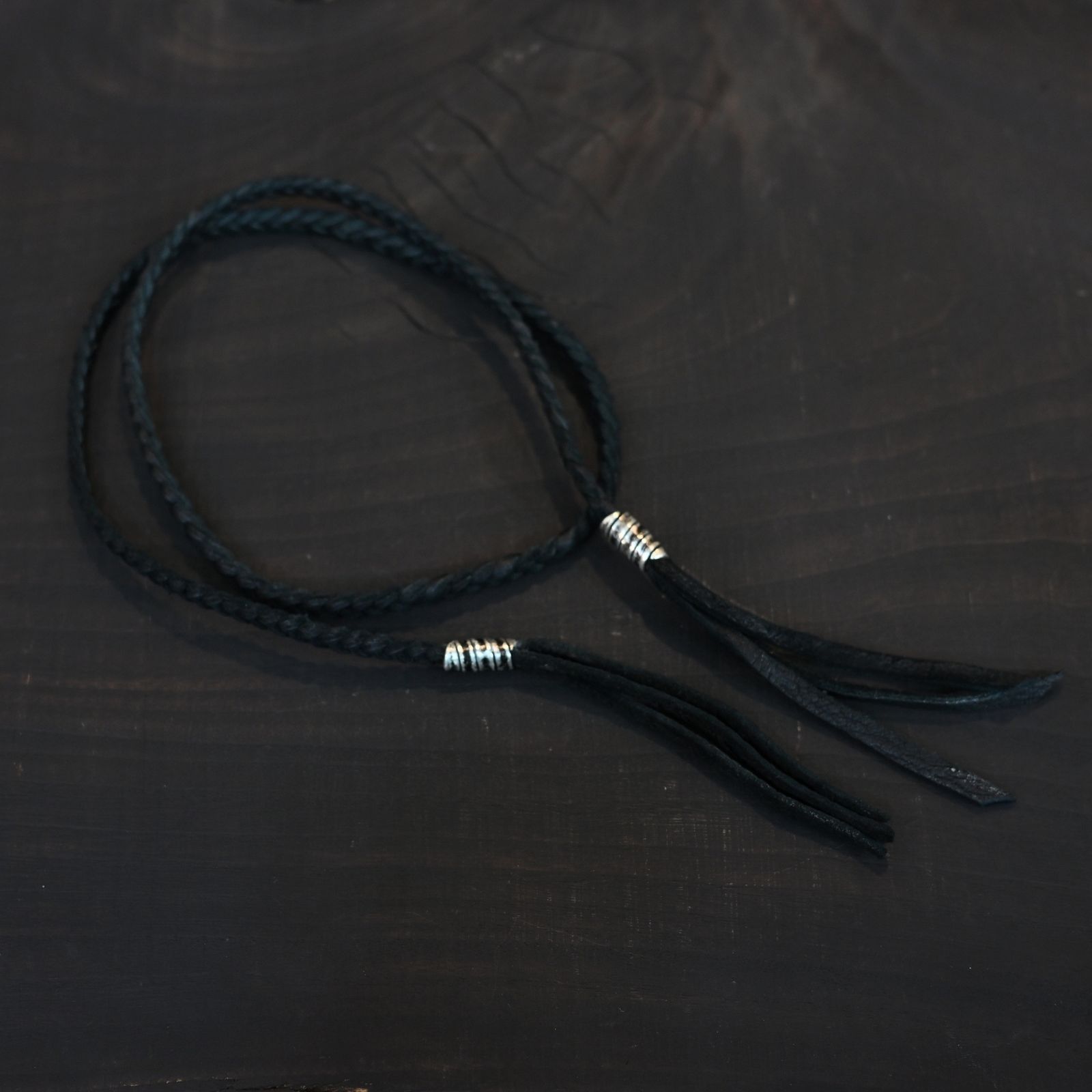 DEER LEATHER CORD 1｜ SILVERS 純銀