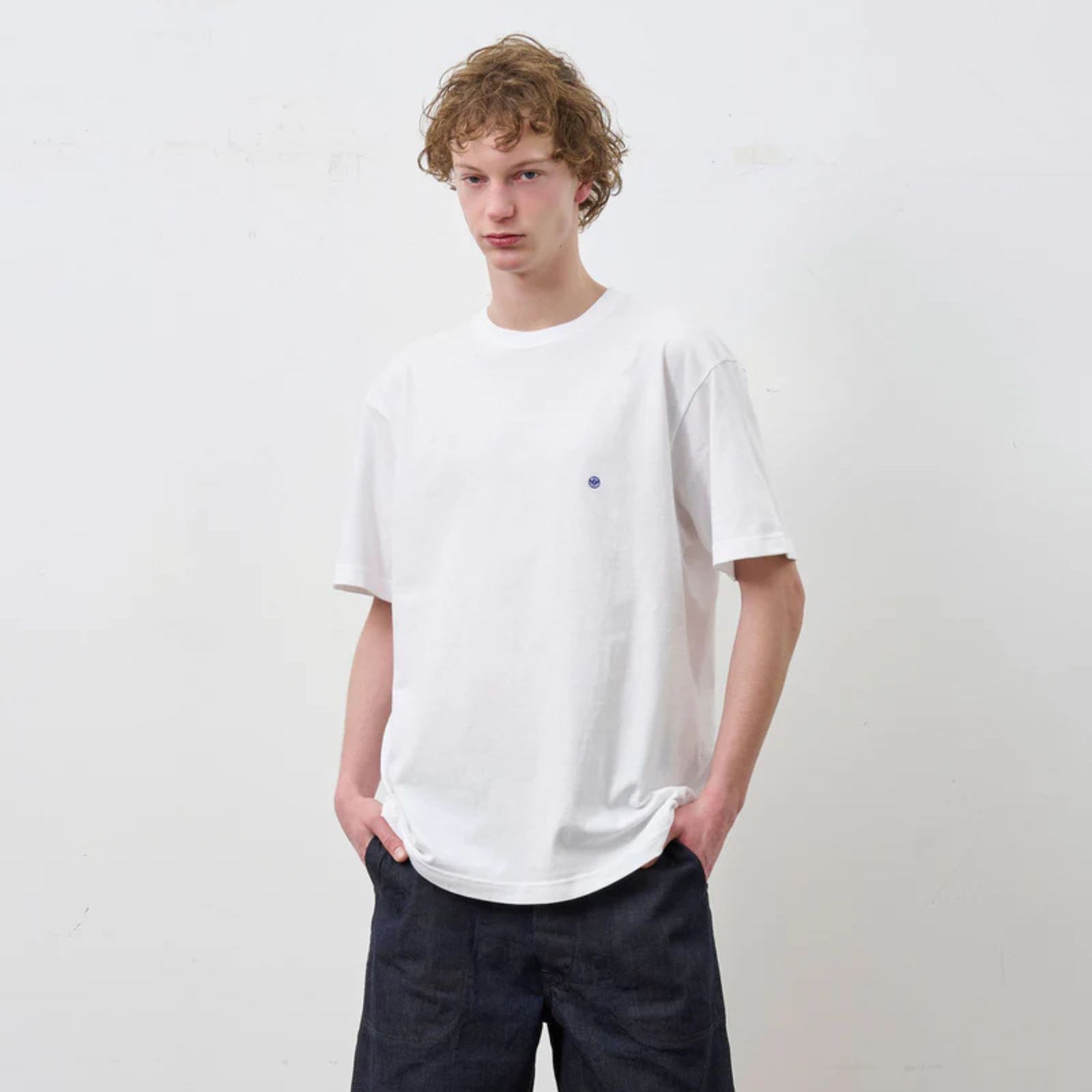DIAMOND BACK TEE （WHITE）｜ダイアモンド プリント Tシャツ （ホワイト） 602-261-17