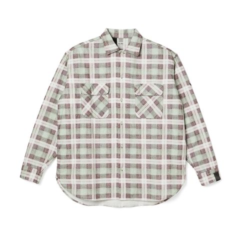 × BIG MAC SHIRT （GRN CHECK）｜× ビッグマック チェックシャツ｜2252-SH60-025