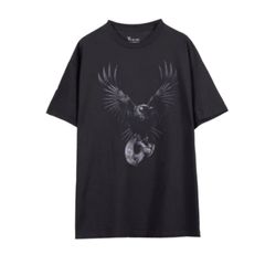 × MASSIS “ROUND NECK” SHORT SLEEVE T A Ys （BLACK） / ML-T73-990-2