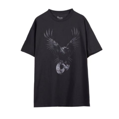 × MASSIS “ROUND NECK” SHORT SLEEVE T A Ys （BLACK） / ML-T73-990-2