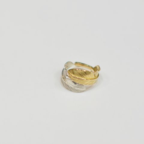 S K18 feather & S feather ring