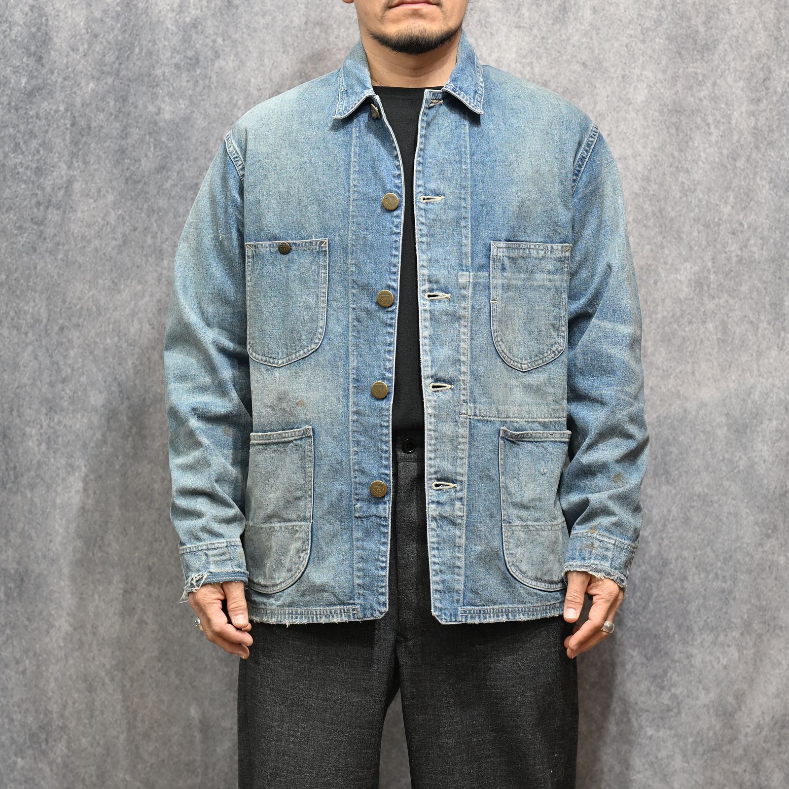#024 LE CHORE JACKET （L.INDIGO） / カバーオール （ライトインディゴ） 2026SSJK-YY-0012