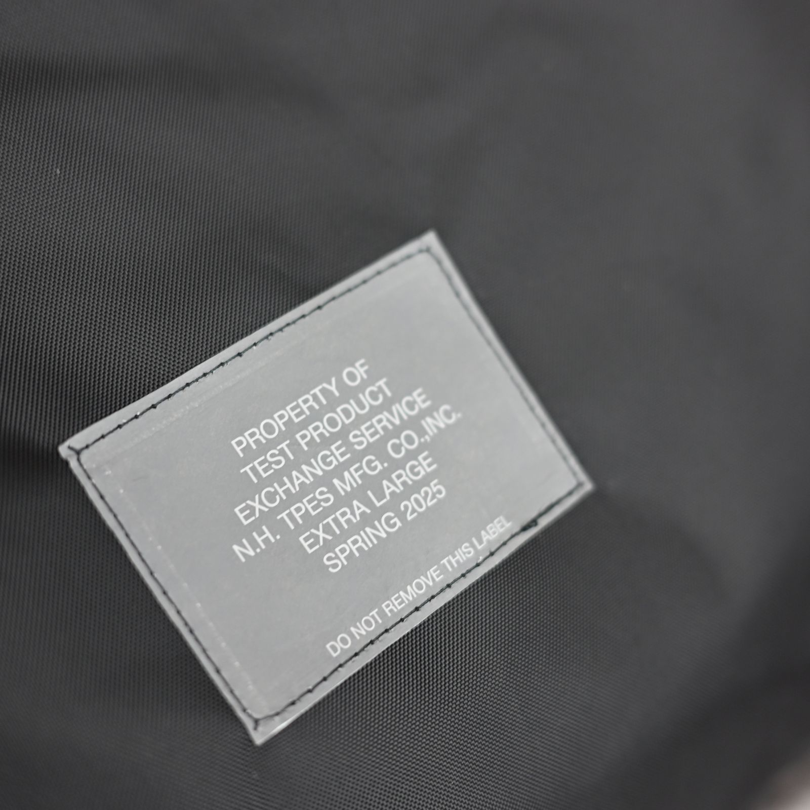 POUCH WITH STRAP （BLACK） / ファスナー ポーチ バッグ （ブラック） / 9251-AC02