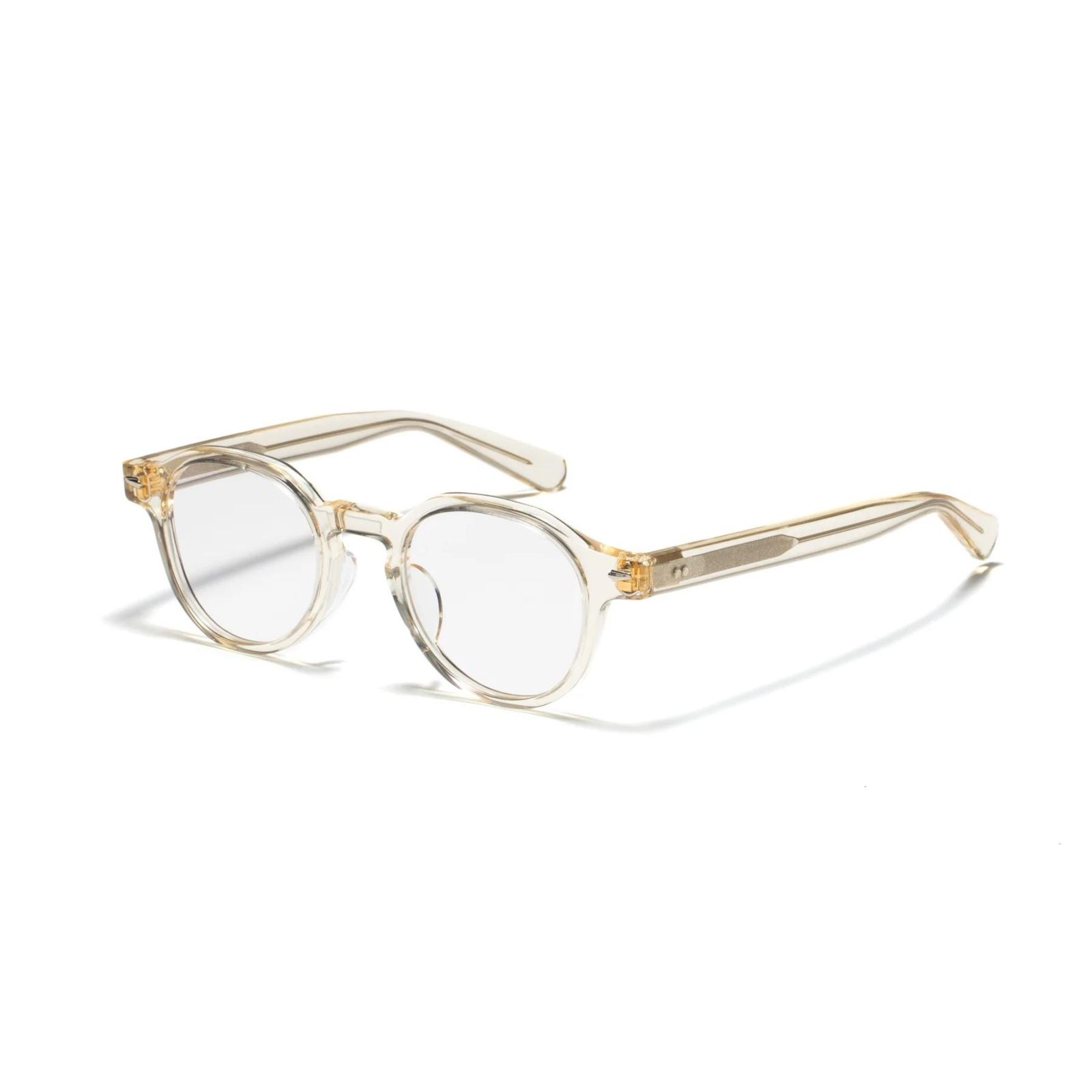 BOSTON TYPE GLASSES ＜PHOTOCHROMIC LENS＞ (CLEAR/調光BROWN) / ボストンタイプ サングラス