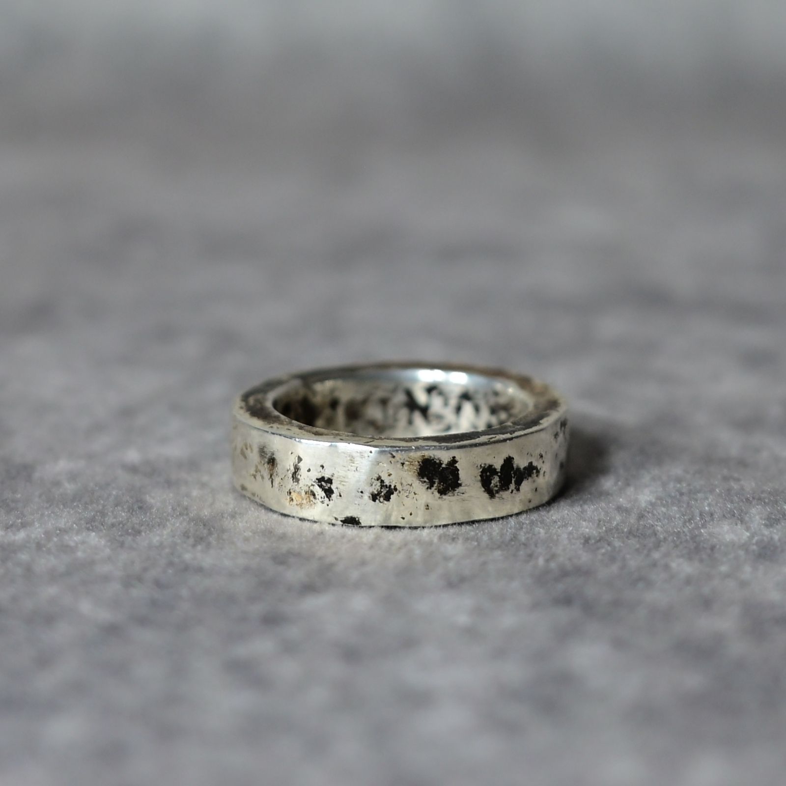 STRAIGHT RING NARROW （15号）｜ SILVERS 純銀