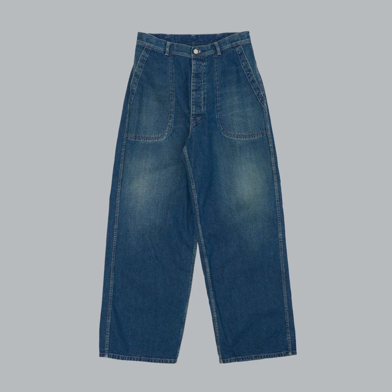 USN DENIM TROUSERS （USD） / USネイビー デニムトラウザー （インディゴ） 2026SS-PT4-YT