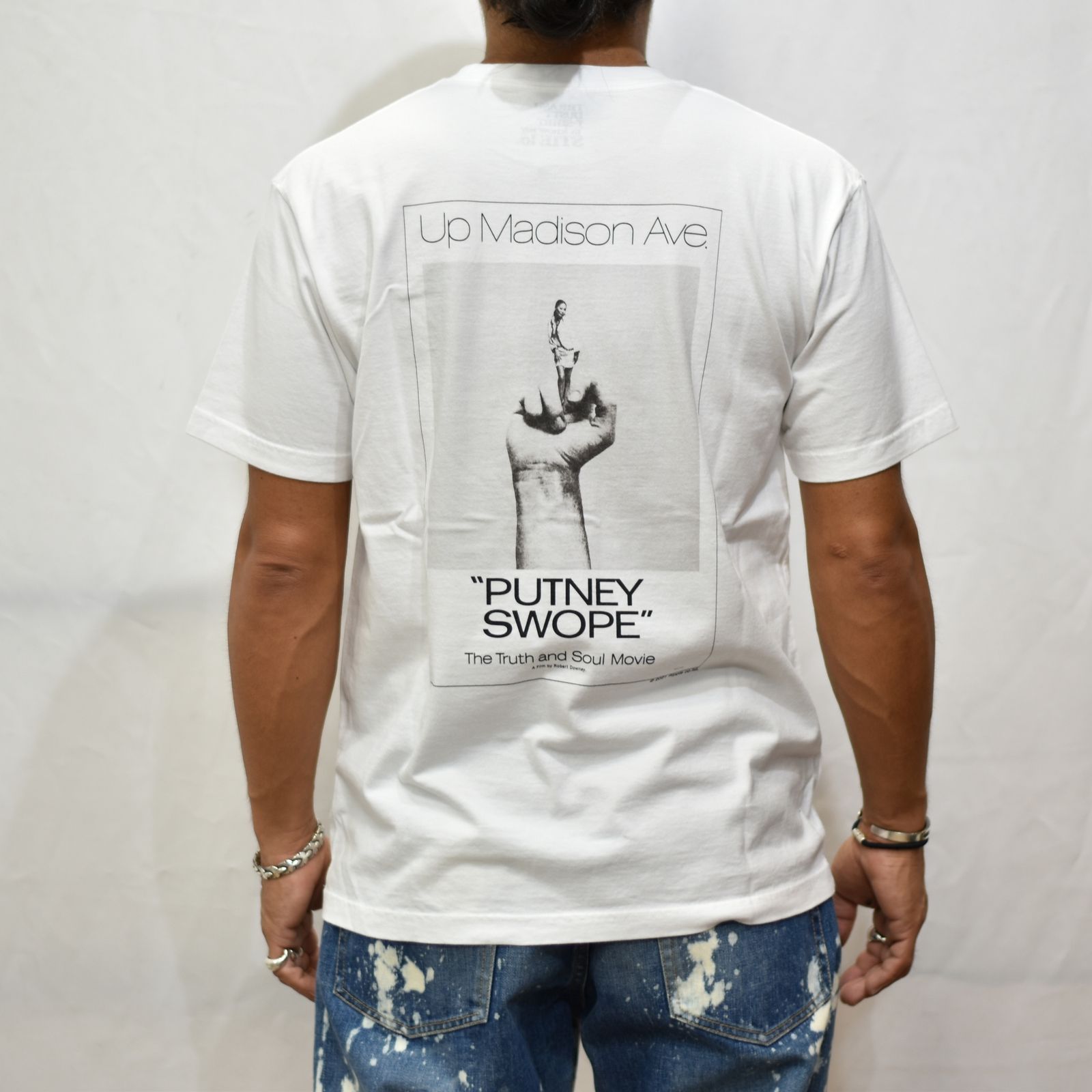 マインデニム　Putney Swope Poke Tシャツ MINEDENIM - Putney Swope Poke Tee | chord online store