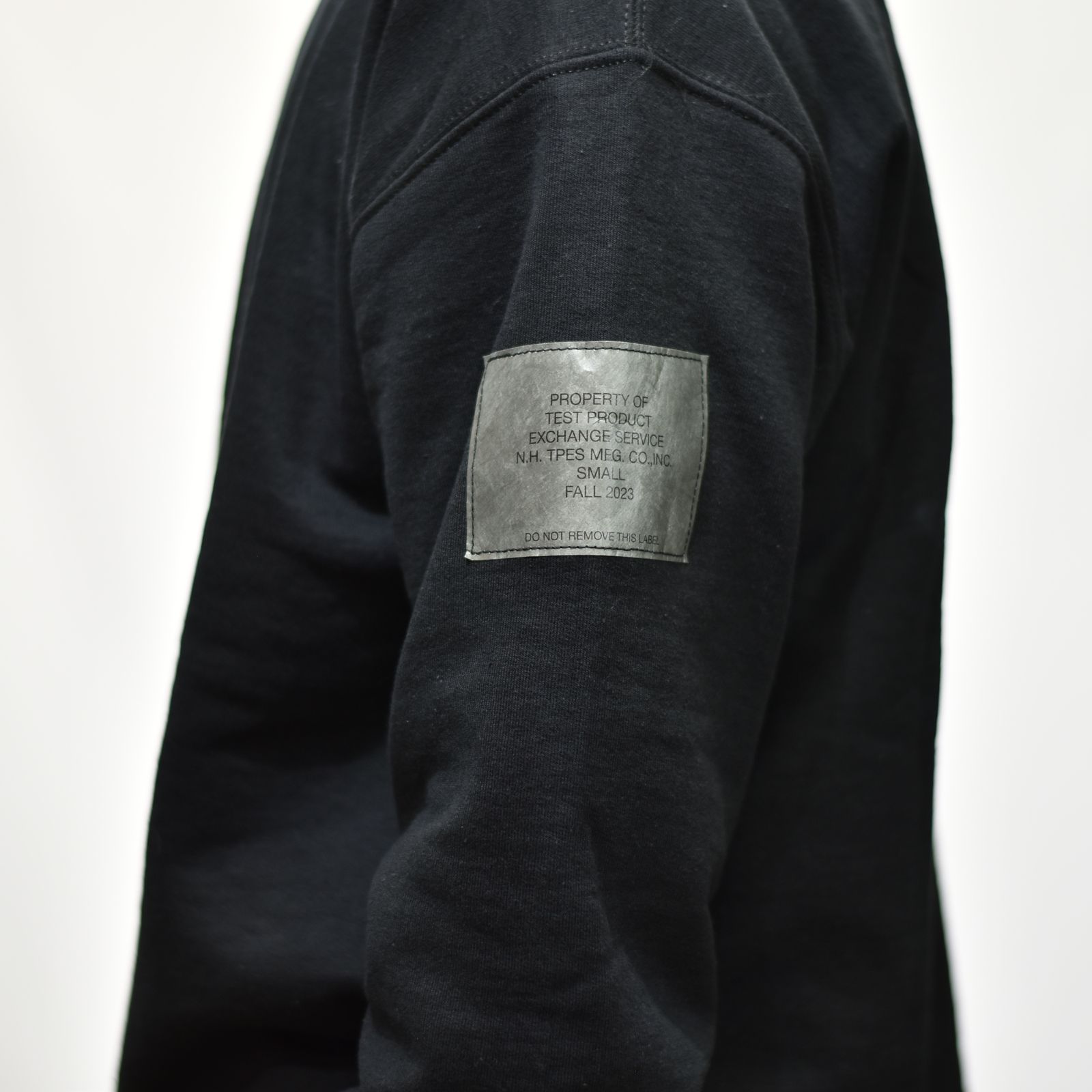 CREWNECK SWEARTSHIRT （BLACK） 裏毛トレーナー